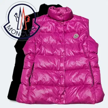 MONCLER 핑크 다운 베스트 사이즈 1