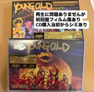 SixTONES LIVE 'YOUNG GOLD' Blu-ray 2종