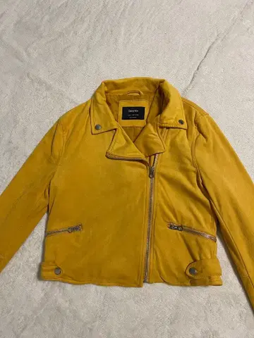 Bershka 머스타드 라이더 자켓