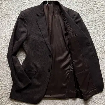 레어 2XL 사이즈 Z Zegna 테일러드 자켓 홉색 브라운