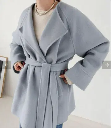 110s 리버 판초풍 코트