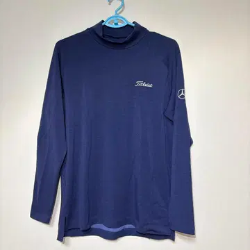 [ 새상품급 ] 타이틀리스트 x 벤츠 긴팔 하이넥 골프웨어