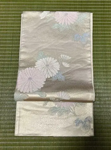 후쿠로 오비 몽키코 순수 실크 미사용