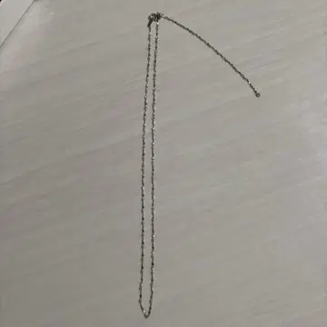 순수 플라티나 페달 체인 목걸이 60cm