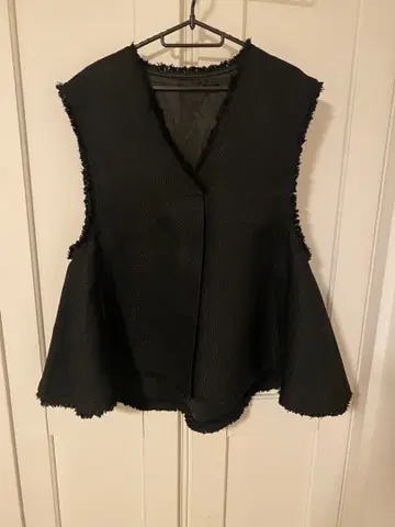 미사용 새상품 RUIRUE BOUTIQUE 트위드 베스트