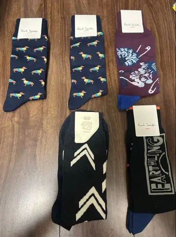 Paul Smith 미사용 새상품 삭스 5족 세트