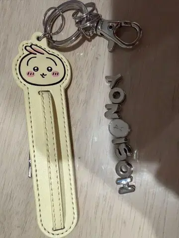 치이카와 캐릭터 택 토끼 부품 포함 중고