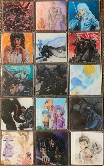 베르세르크 아크릴 코스터 컴플리트 15종