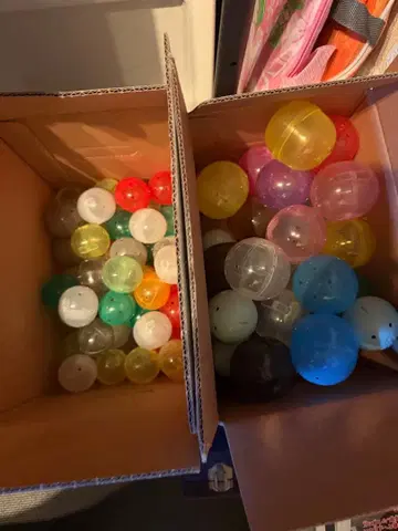 캡슐 토이용 플라스틱 캡슐