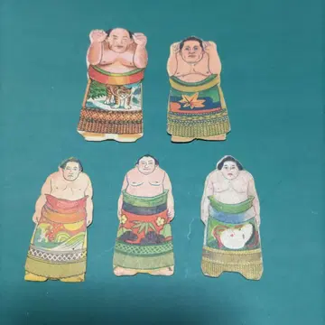 스모 인형 멘코 5장 세트 A