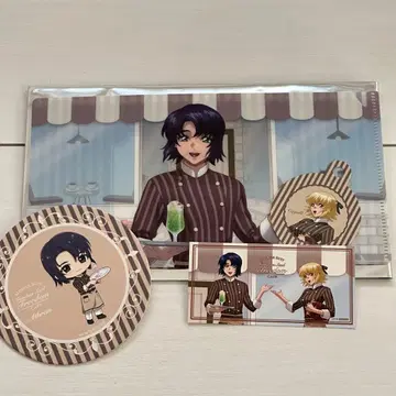 건담 카페 아스란 카가리 세트