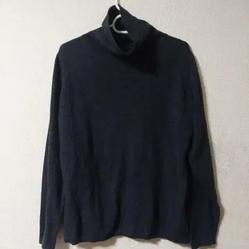 5351 HOMME 터틀넥 스웨터 사이즈 2 다크 그레이