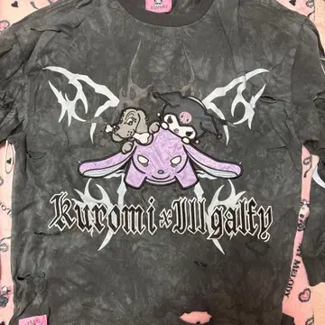 kuromi x ill galfy 콜라보 트레이닝복