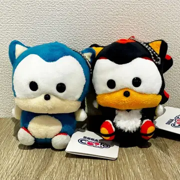 Cooro 코로 소닉 쉐도우 세가 스토어 도쿄 한정판 봉제 인형 새상품