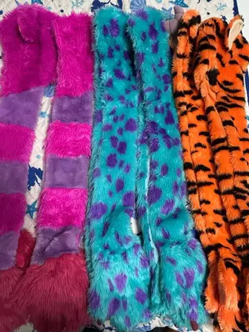 체셔 고양이 머플러 캡 샐리 머플러 캡 티거 머플러 캡 6종 세트