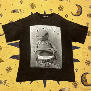 90s Kermit 캘빈클라인 패러디 T셔츠 TURTLE BAY