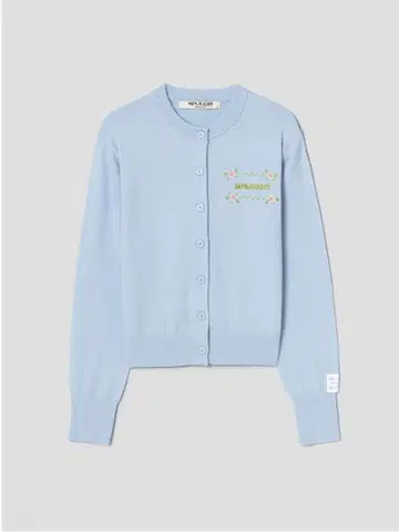 8 SECONDS x MINJUKIM 미사용 새상품 자수 긴팔 가디건