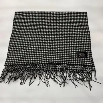 캐시미어 100% 하운드투스 블랙 스톨 교토 양산