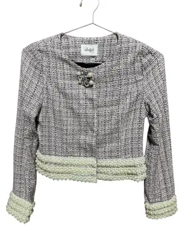 Delyle 트위드 자켓