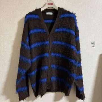 CIAOPANIC TYPY [ UNISEX ] 멀티 보더 기모 가디건