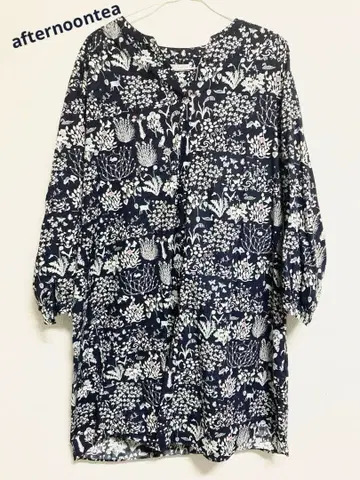 AFTERNOONTEA 원피스 리버티 요시에 애니멀 타나론