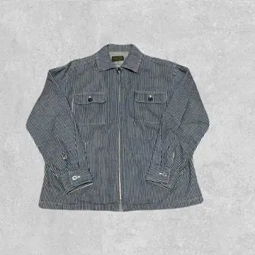KS COLLECTION 스트라이프 자켓 집업 블루종 MA