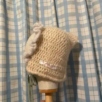 hiruneknit 히루네니트 손뜨개 모자