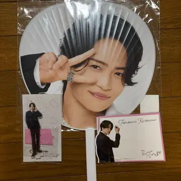 키쿠치 후마 부채 엽서 세트 아크릴 스탠드