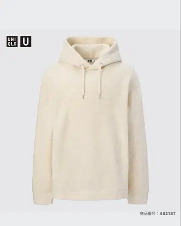 와이드 핏 플리스 풀 후드티 (긴팔) 30 NATURAL 남녀 공용 M