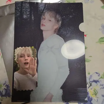 TXT cafe 구매 혜택 클리어 파일 휴닝카이