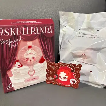 [정품] Skullpanda 스컬팬더 스마트폰 스트랩 팝마트