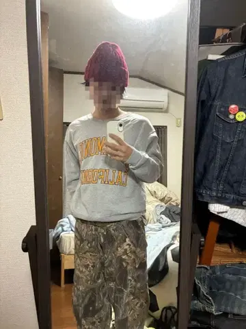 러셀 애슬레틱 M 사이즈 맨투맨 그레이 USA제