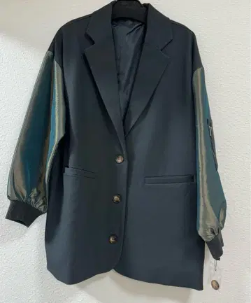 이소재 자켓 그레이