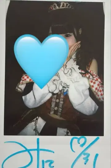 무지개 깃털 미니 폴라로이드