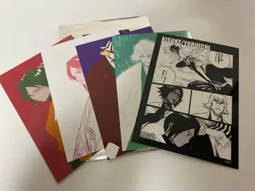 BLEACH 브로마이드 5장 세트 우라하라 키스케 시호인 요루이치