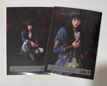 사쿠라자카46 야마자키 텐 브로마이드 츄 앉은 파이리츠 의상