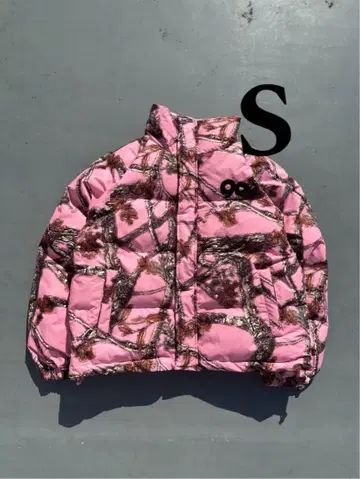 9090 90 로고 리치 퍼퍼 재킷