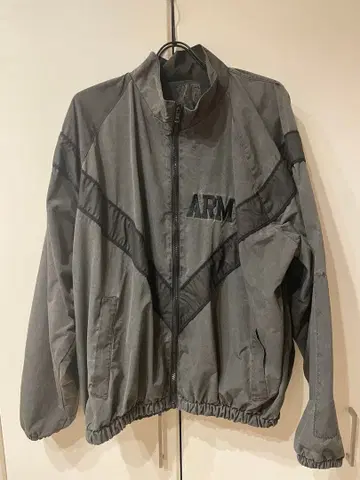 IPFU 트레이닝 자켓 블랙 염색