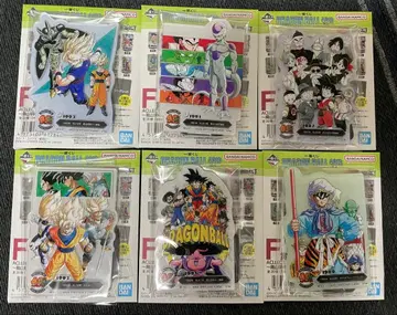 제일복권 드래곤볼 40주년 F상 ACLLECT 6종 세트