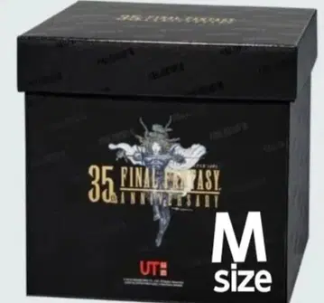 유니클로 파이널 판타지 35주년 컴플리트 BOX M 사이즈