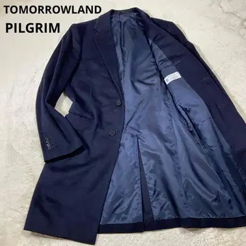 TOMORROWLAND PILGRIM 단회전 캐시미어 혼방 체스터 코트