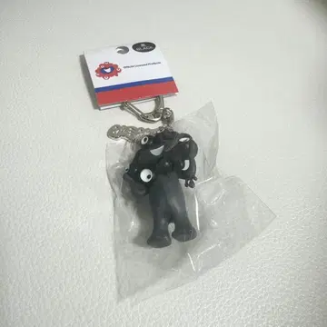 오사카 간사이 박람회 블랙 미야쿠미야쿠 PVC 입체 키링 미야쿠미야쿠