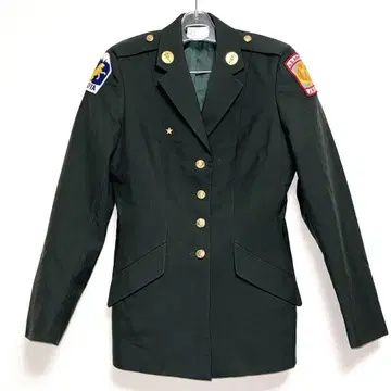 밀리터리 자켓 다크 그린 육군 그린 육군 서비스 유니폼