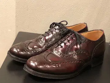 처치스 쳐치 버우드 폴리쉬드 바인더 버건디