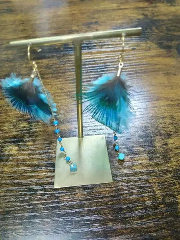 터콰이즈 블루 귀걸이