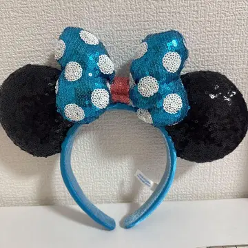 디즈니 미니 스팽글 머리띠