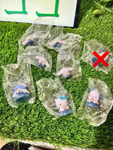 산리오 별색 천사 참 세트