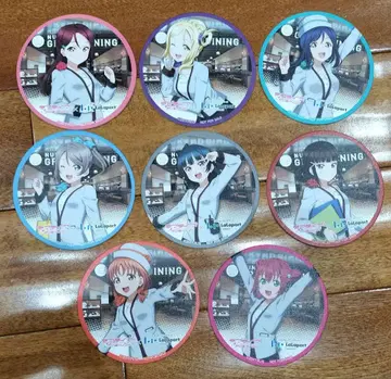 러브 라이브 선샤인 라라포트 누마즈 코스터 8장 세트