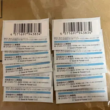 히나타자카46 복권 엔터테인먼트 찬스상 세트