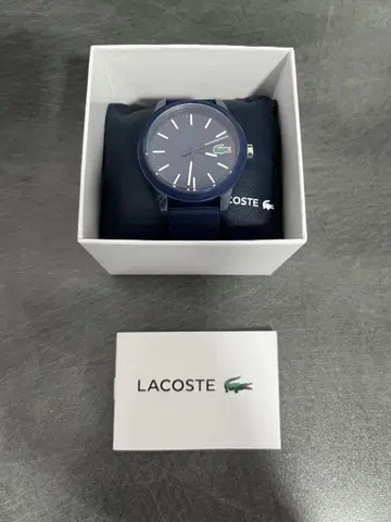 라코스테 손목시계 블루